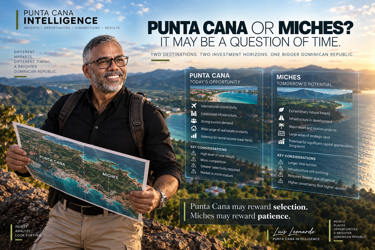 Punta Cana o Miches: quizás la verdadera pregunta sea cuánto tiempo estás dispuesto a esperar