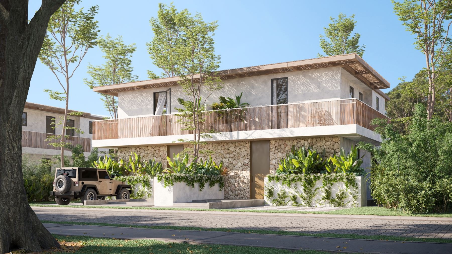 Vista 1 del proyecto Aldea Park en Downtown Punta Cana