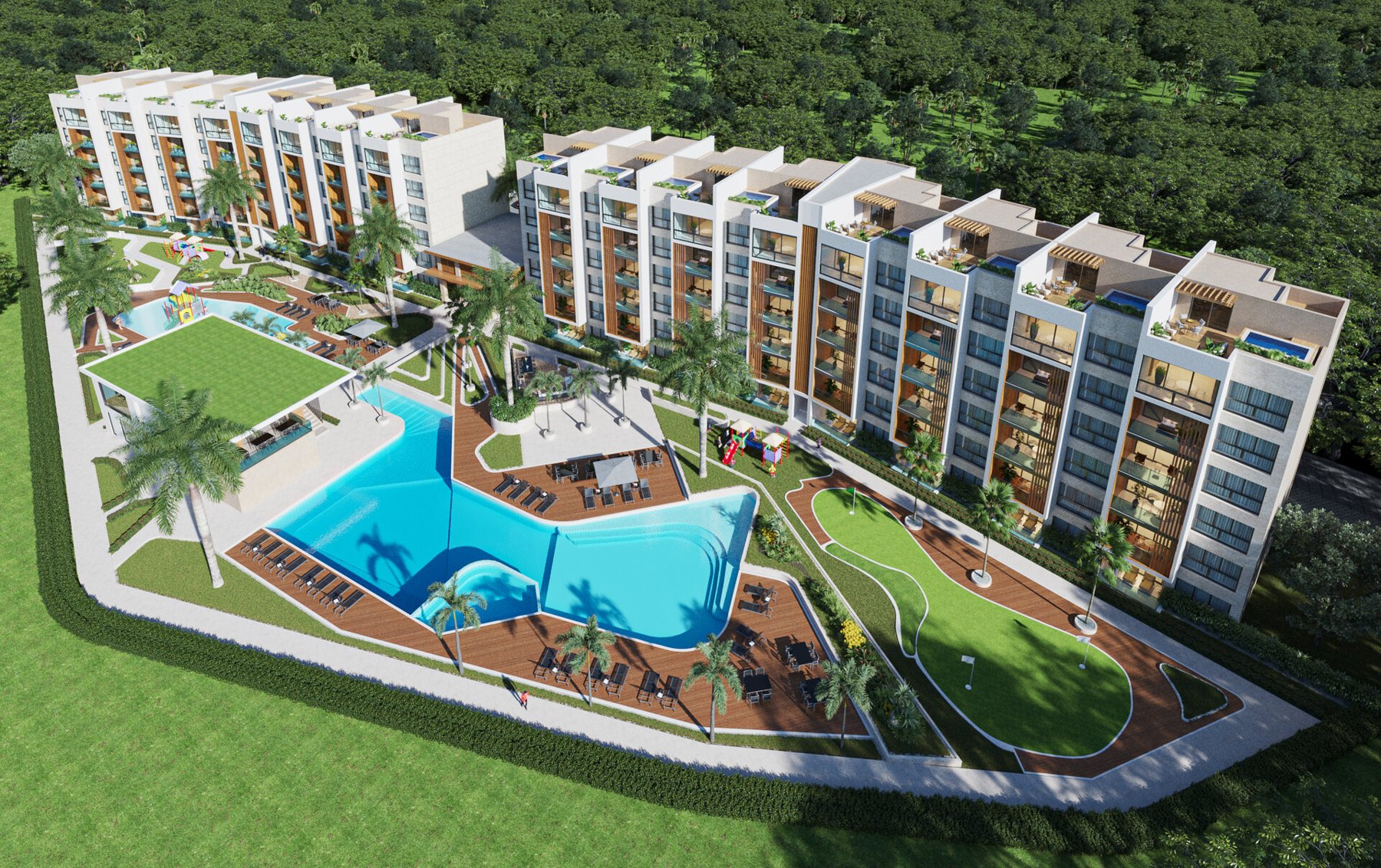 Vista 1 del proyecto VistaGolf Cap Cana en Cap Cana